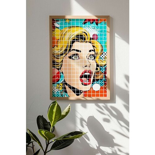 Wallity uramljena slika Popkare29, 33x48 cm Cene