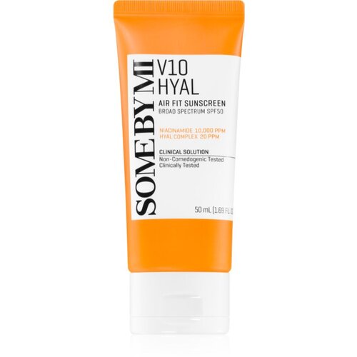 SOMEBYMI V10 Hyal Air Fit Sunscreen lahka zaščitna krema za obraz SPF 50+ 50 ml Cene