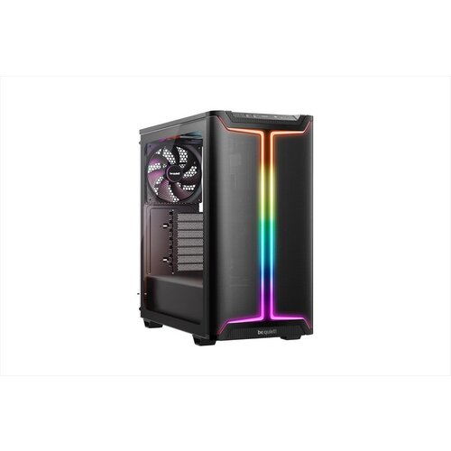 Be Quiet! Budi tih/tiha! Kućište ATX Mid-Tower Pure Base 501 Dx, 3x140mm Pure Wings 3, Argb prednja traka, crno BGW76 Slike