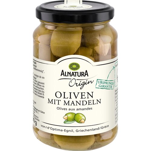 Alnatura Bio Origin masline s bademima - 350 g Slike