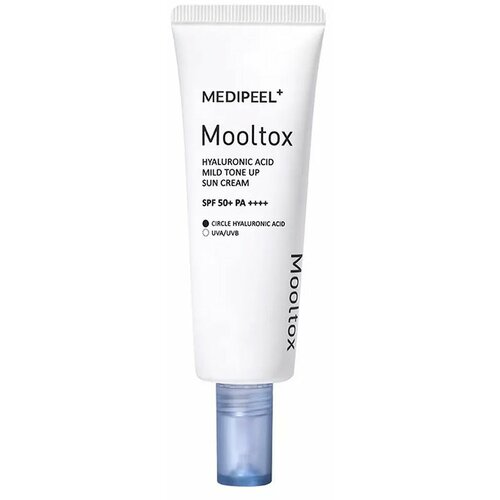Medi-Peel Mooltox Hyaluronic Acid Mild Tone Up Sun Cream SPF 50+ PA++++ Slike