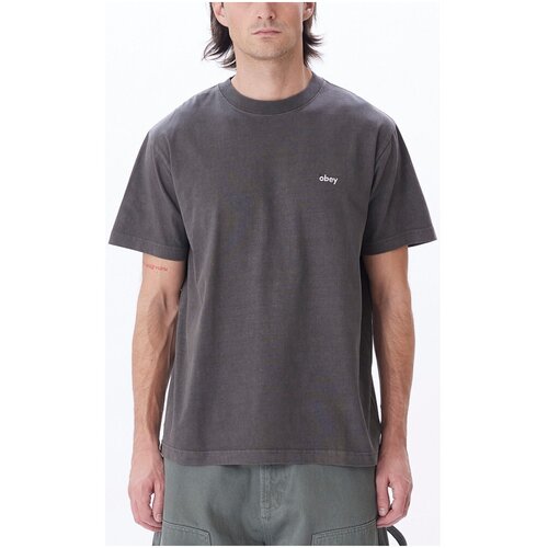 Obey Majice & Polo majice Lowercase pigment tee ss Črna Cene