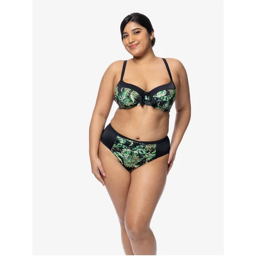 Dorina Green-black womens patterned bottom swimwear Kano - Women