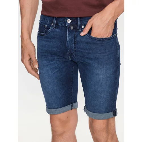 Pierre Cardin Jeans kratke hlače 30330/000/8075 Modra Regular Fit