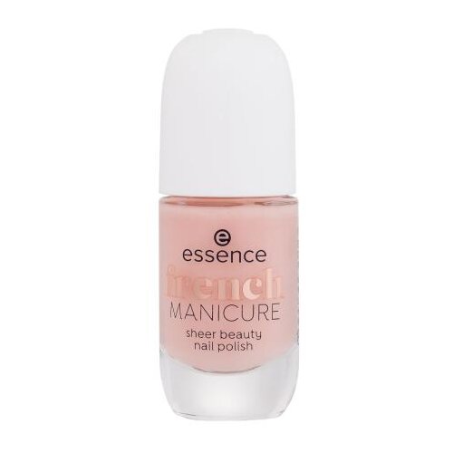 Essence French Manicure Sheer Beauty Nail Polish poluprozirni lak za francusku manikuru 8 ml Nijansa 01 peach please! Cijene