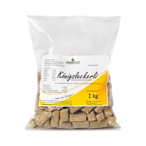 Königshofer Kraljevi priboljški - 1 kg Cene