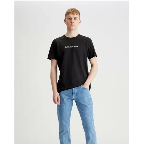 Calvin Klein Jeans Majice s kratkimi rokavi J30J324646BEH Črna