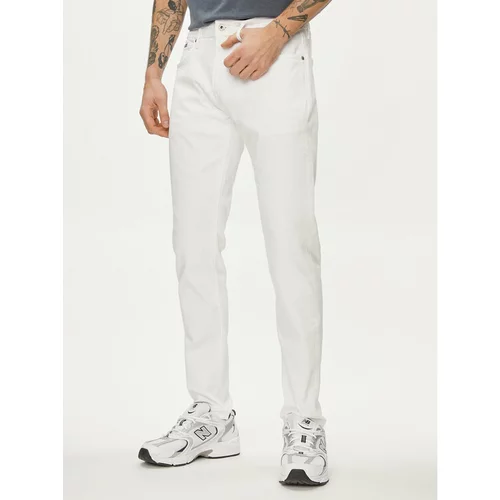PepeJeans Jeans hlače PM207390 Bela Tapered Fit