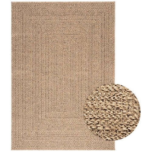vidaXL Tepih ZIZUR 140 x 200 cm s izgledom jute unutarnji i vanjski Cijene