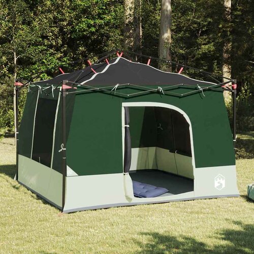 vidaXL Mrežna notranja tenda Zelena 290 x 288 cm Cene