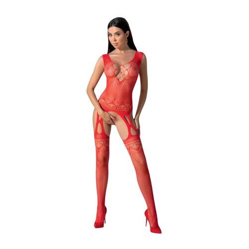 Passion BS099 Catsuit - Red Slike