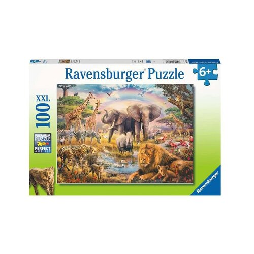 Ravensburger Puzzle - Afri&amp;scaron;ka savana, 100 XXL delov Slike