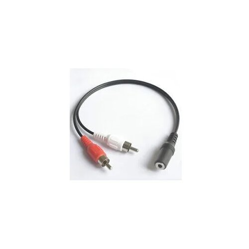 Kabel Gigatech 6.3mm (f) 2RCAm 1.5m Slike