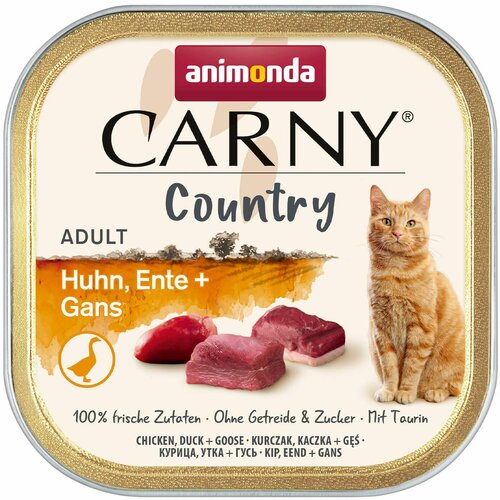 animonda Carny a carny country mačka adult piletina, ćuretina i guska 100g Slike