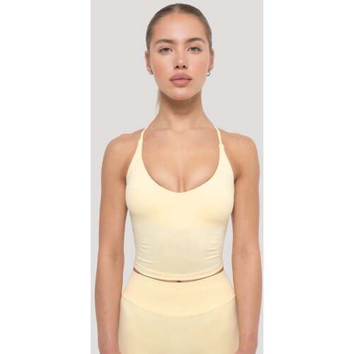 GymBeam Ženska majica bez rukava Luma Butter Yellow L Cijene