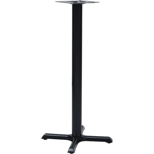 VidaXL noga za bistro mizo črna 56x56x107 cm lito železo Slike