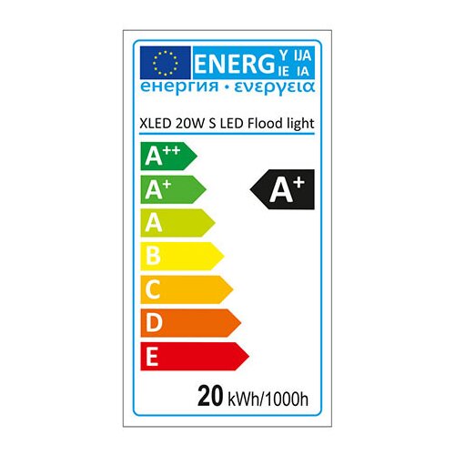 Xled led reflektor sa senzorom 20W,IP65, 6500K, AC220-240V Slike