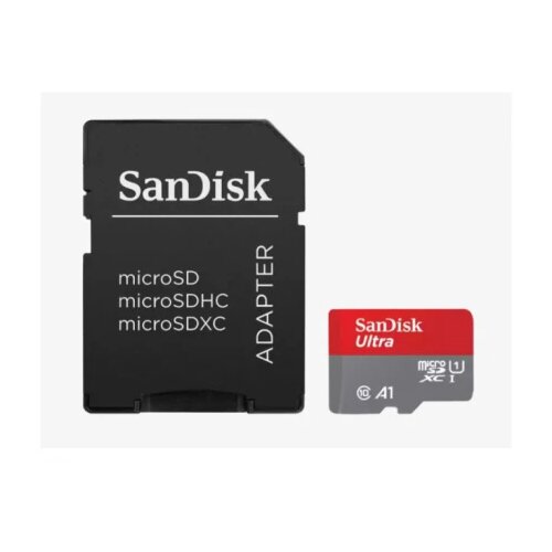 San Disk Micro SDXC 64GB Ultra, SDSQUAB-064G-GN6MA sa adapterom Slike