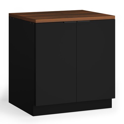 Blumfeldt WoodVista donji ormarić za sudoper, Robustan, Soft-Close ovjes, Aluminijske ručke Slike