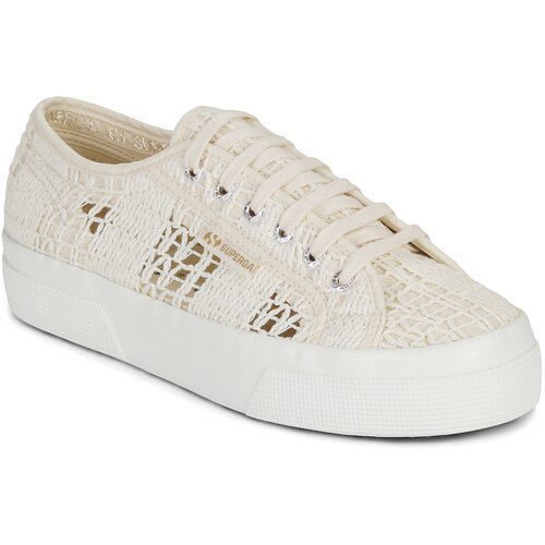 Superga Nizke superge 2740 PLATFORM CROCHET Bež Slike