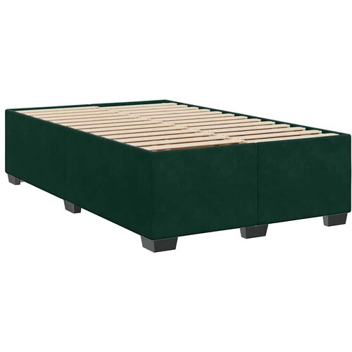  Krevet box spring s madracem tamnozeleni 120x190 cm bar&amp;scaron;unasti Slike