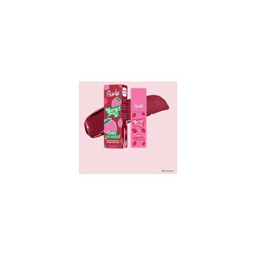 Rude Cosmetics Tečni Ruž za Usne Berry Juicy Vinyl Lip Lacquer Berrylicious | | Ecobeauty Cene
