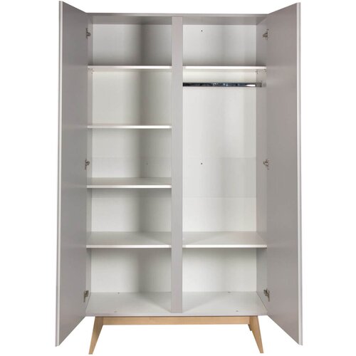Qu-ax dvodelna omara trendy griffin grey Slike