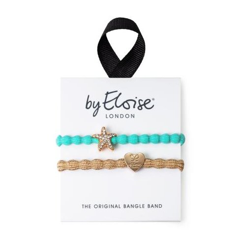 By Eloise London Bangle Set Take Me to the Beach elastika za lase Cene