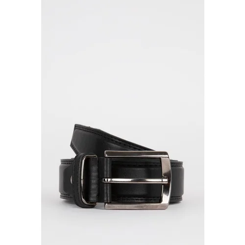 Defacto Men's Faux Leather Classic Belt