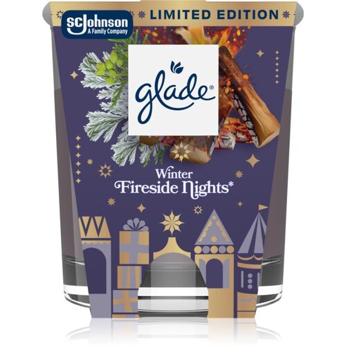 Glade Winter Fireside Nights mirisna svijeća 112 g Slike