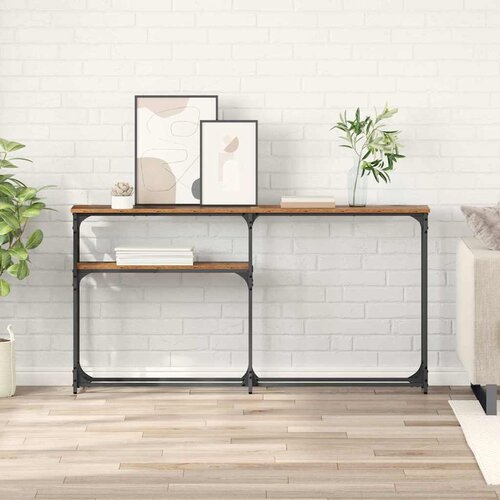 vidaXL Konzolnistol Staro drvo 145x22.5x75cm Konstruirano drvo Cijene
