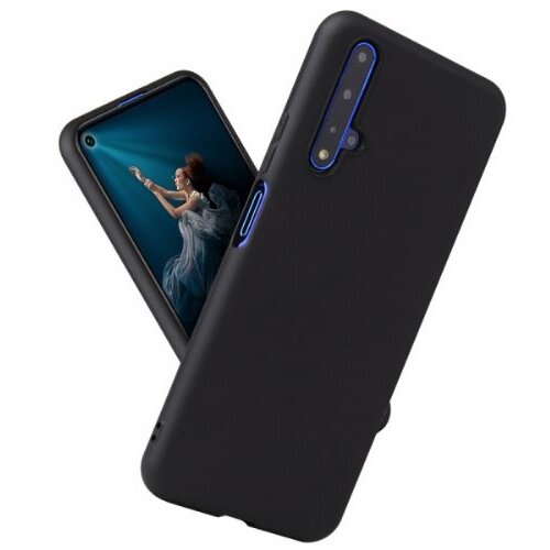 Nillkin silikonski ovitek za huawei nova T5 - mat črn Cene