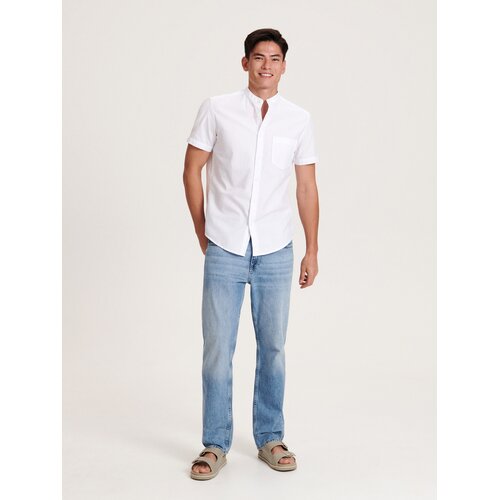 Reserved srajca regular fit - bela Cene