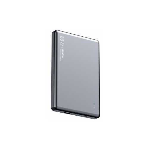 Moxom mx-pb212 ultra thin pd20w + wireless 15w 5000mah sivi power bank magsafe ( bat9642 ) Slike