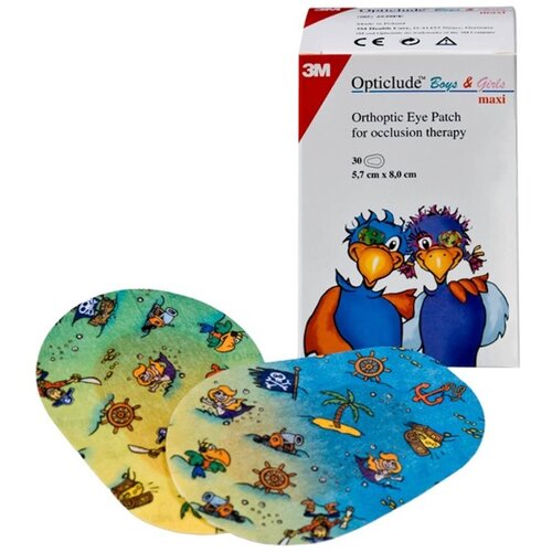 3M Health Care Opticlude flasteri za oči 5.7x8.2cm Slike