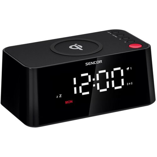 Sencor digitalna budilica s brzim bežičnim punjačem SDC 7600QI Slike