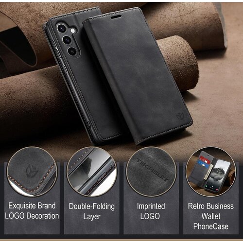 Techsuit Confy Cover preklopna torbica za Honor 400 Lite - crna Slike