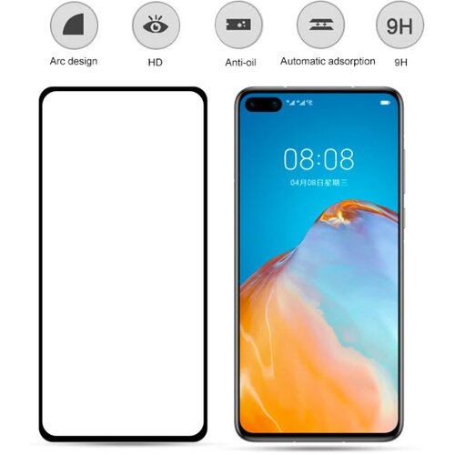  Zaščitno kaljeno steklo 5D Full Glue za Huawei P40 Lite - črno Cene
