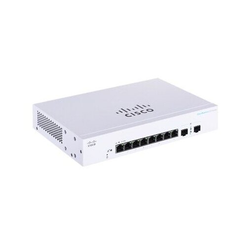 Cisco Switch CBS220, 8 GE portova, Eksterno napajanje, Sivi Cijene