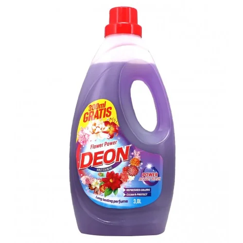 DEON Deterdžent tečni za veš 2,7l + 300ml Violet Color