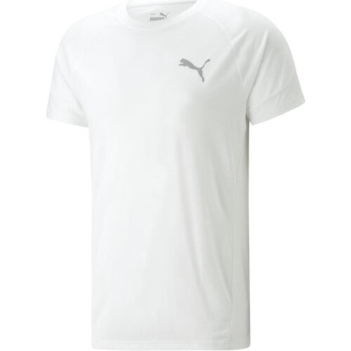 Puma Majice brez rokavov Evostripe Bela Slike