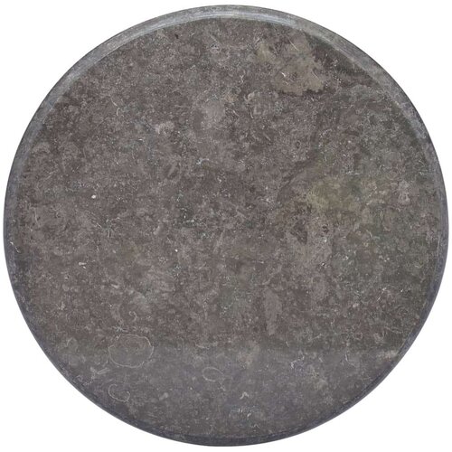 vidaXL mizna plošča črna ø 60x2,5 cm marmor Cene