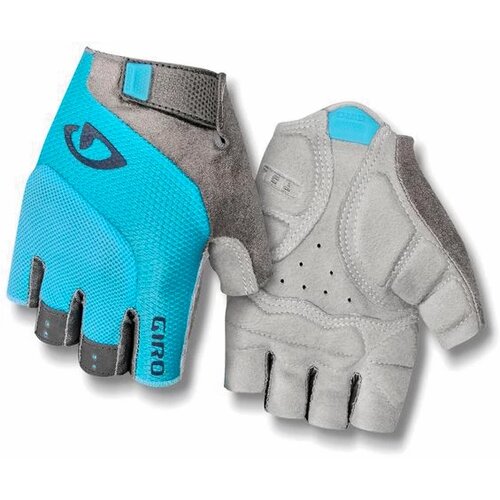 Giro Dámské cyklistické rukavice tessa šedo-modré, s Slike
