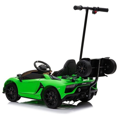 Lean Toys Akumulatorski avto Lamborghini Aventador SX2018 zelen s platformo Slike