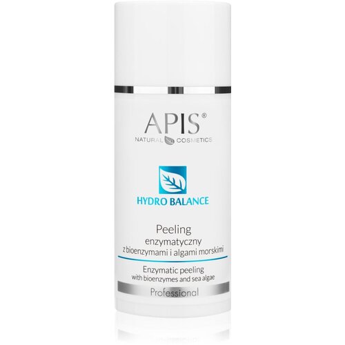 Apis Natural Cosmetics Hydro Balance Professional enzimski piling za osjetljivu i suhu kožu lica 100 ml Slike