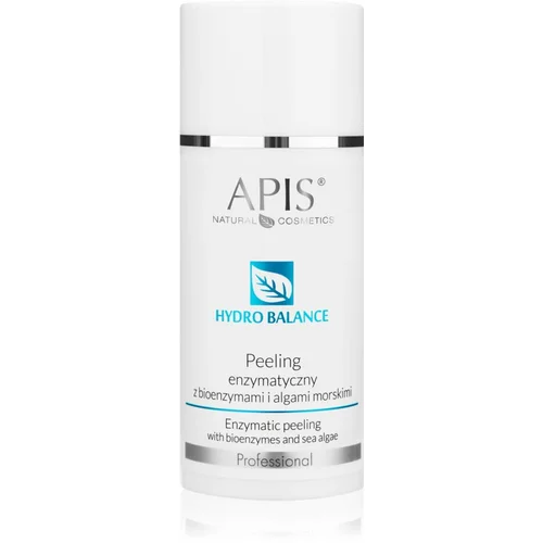 Apis Natural Cosmetics Hydro Balance Professional enzimski piling za osjetljivu i suhu kožu lica 100 ml