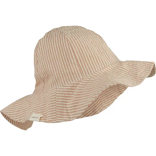 Liewood šeširić amelia stripe tuscany rose/sandy