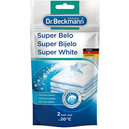 Dr. Beckmann Dr.Beckmann Sredstvo za održavanje bjeline rublja Super white 80g Cene