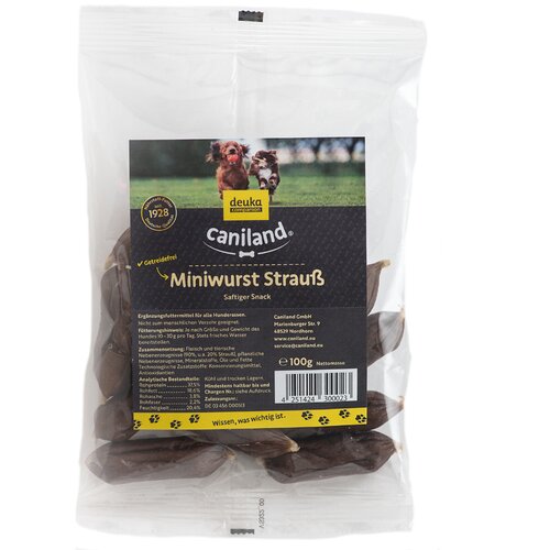 Caniland Mini nojeve klobase - Varčno pakiranje: 3 x 100 g Cene