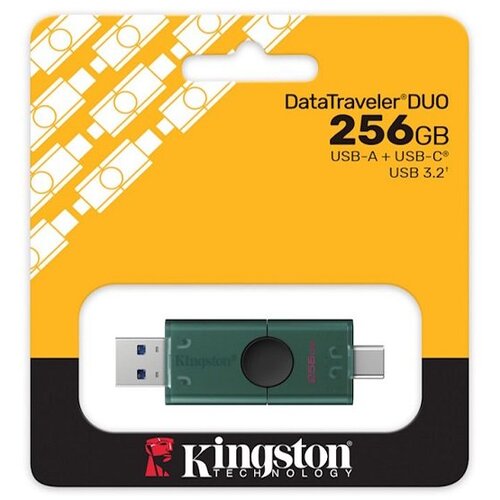 Kingston DataTraveler Duo Gen2 (USB-A + USB-C) USB memorija, 256GB (DTDEG2/256GB) Cene